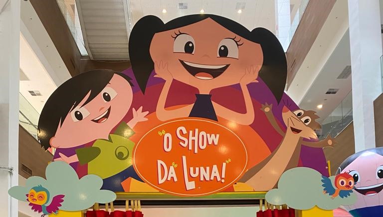 Shopping Metrô Tucuruvi apresenta o Show da Luna com atração interativa e repleta de diversão