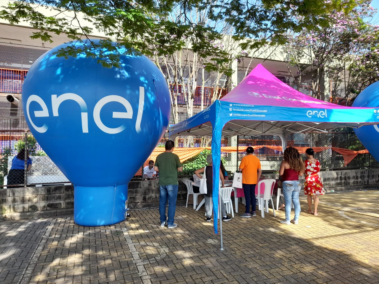 Enel Distribuição São Paulo realiza operação energia legal no Parque Novo Mundo com diversas atividades educativas