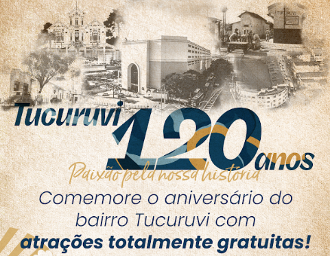 120 anos do Tucuruvi: Shopping Metrô Tucuruvi e Sesc comemoram o aniversário do bairro com atividades gratuitas para toda a família   