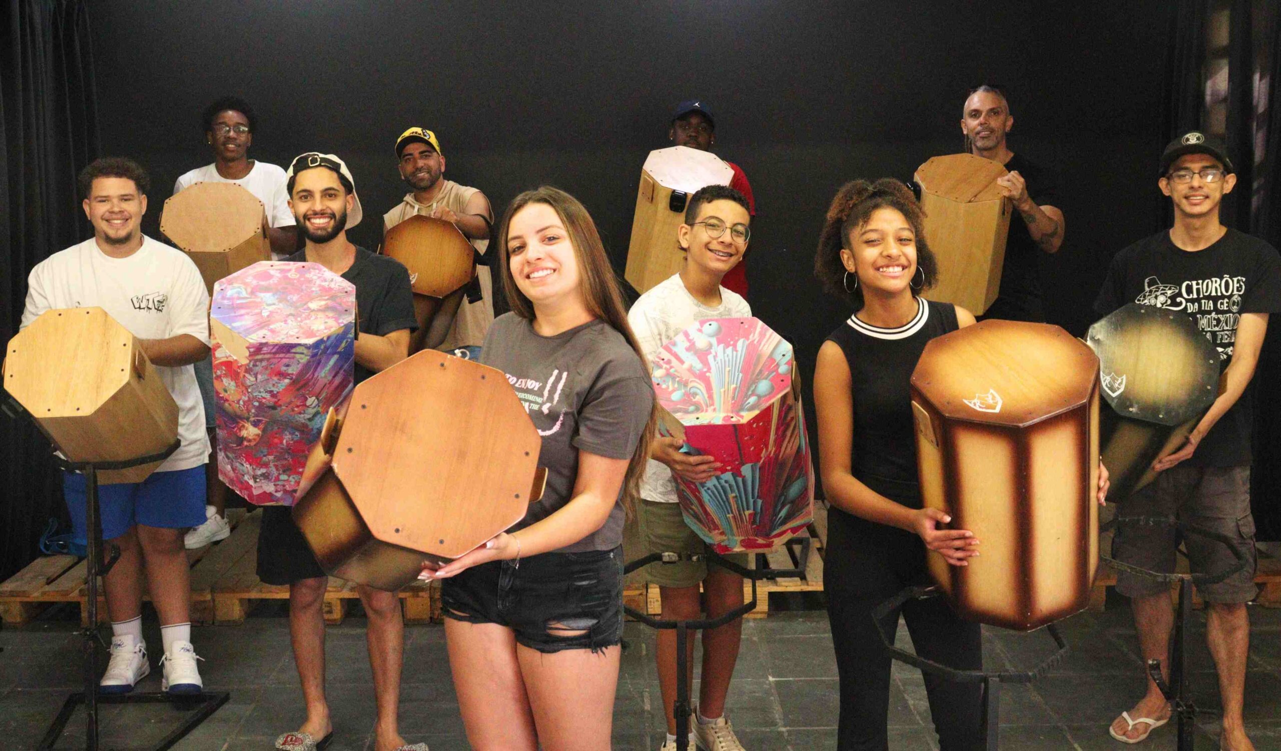 ZN: Instituto lança oficinas de percussão gratuita com novo instrumento brasileiro, o Ripaton