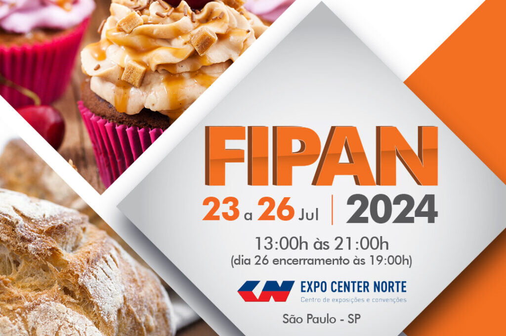 FIPAN 2024: Feira traz inovações para a panificação, confeitaria e food business ao Expo Center Norte