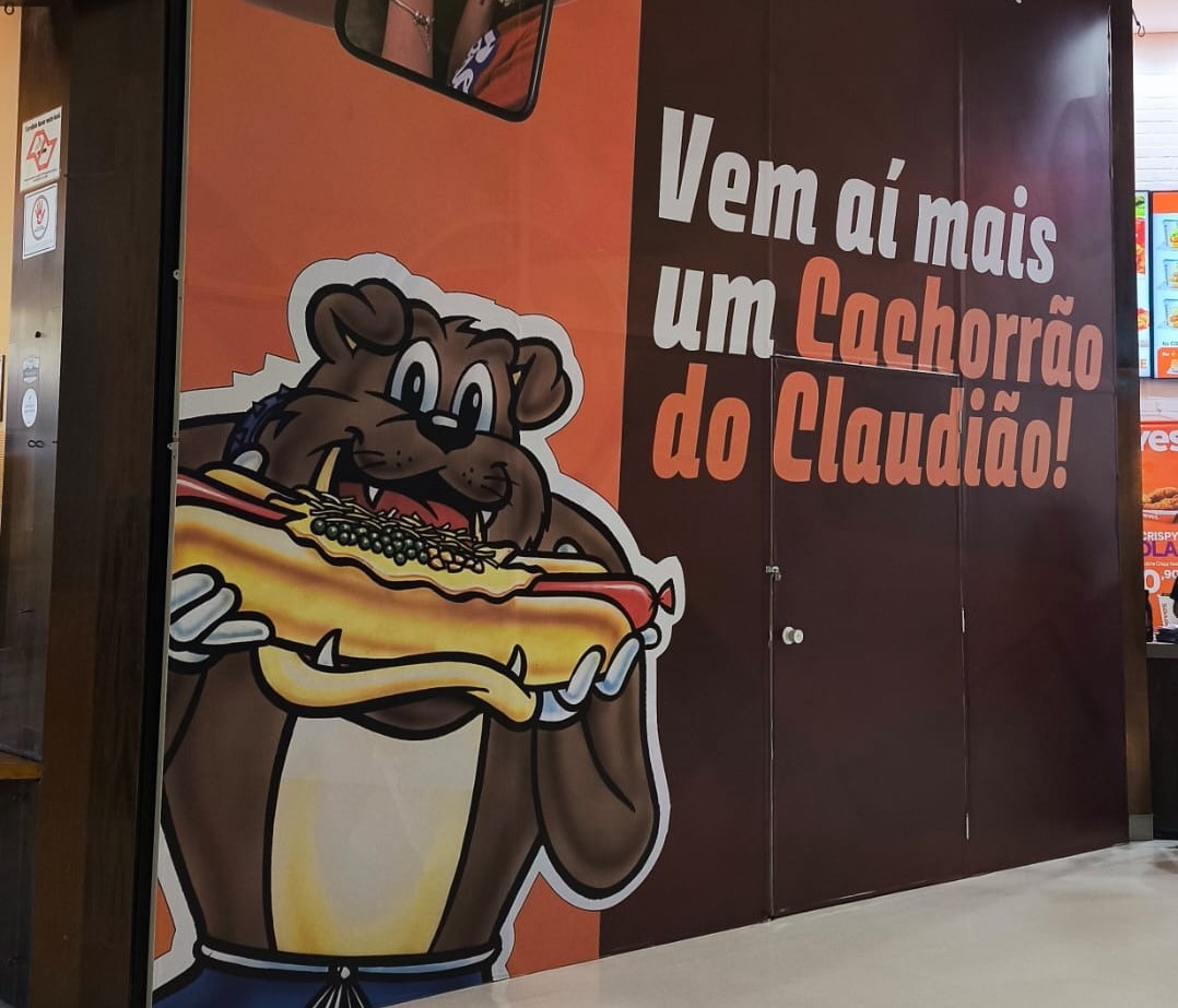 Shopping Metrô Tucuruvi recebe uma unidade do famoso Cachorrão do Claudião