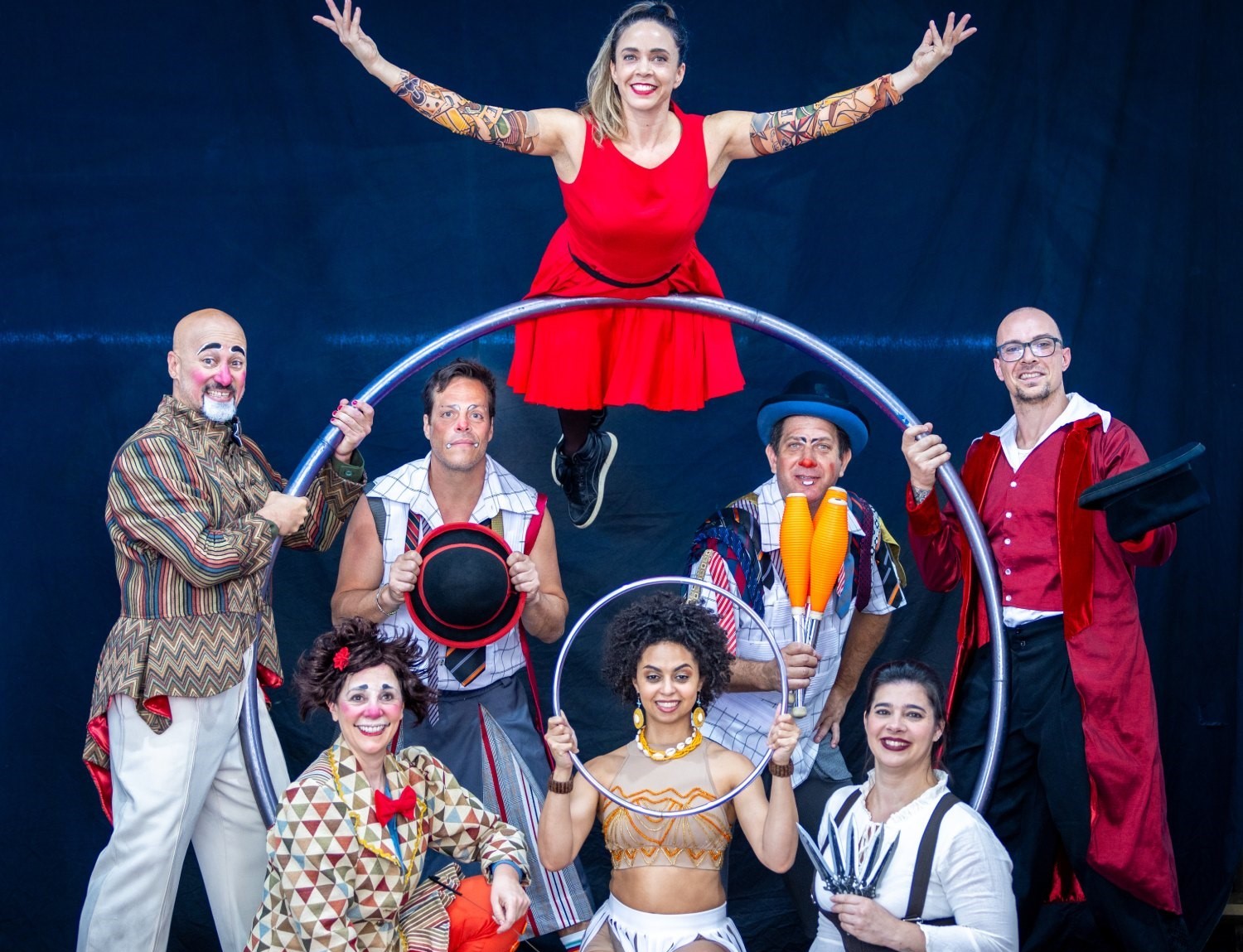 Grupo Namakaca apresenta espetáculo “Cabaré Tertúlia”, mostrando a diversidade do circo