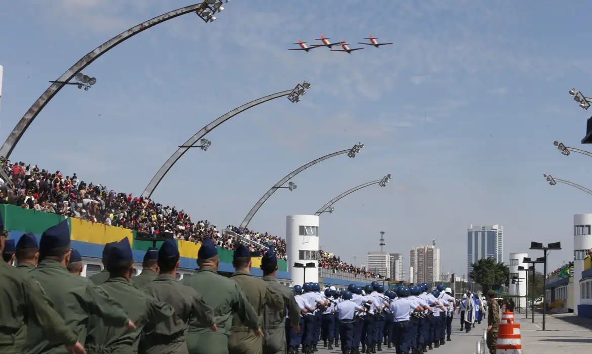 Desfile Cívico-Militar: O tradicional desfile de 7 de setembro será no Sambódromo do Anhembi