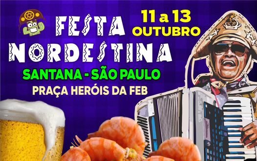 Festa Nordestina: Praça Heróis da FEB, em Santana, recebe festa que homenageia o Dia do Nordestino