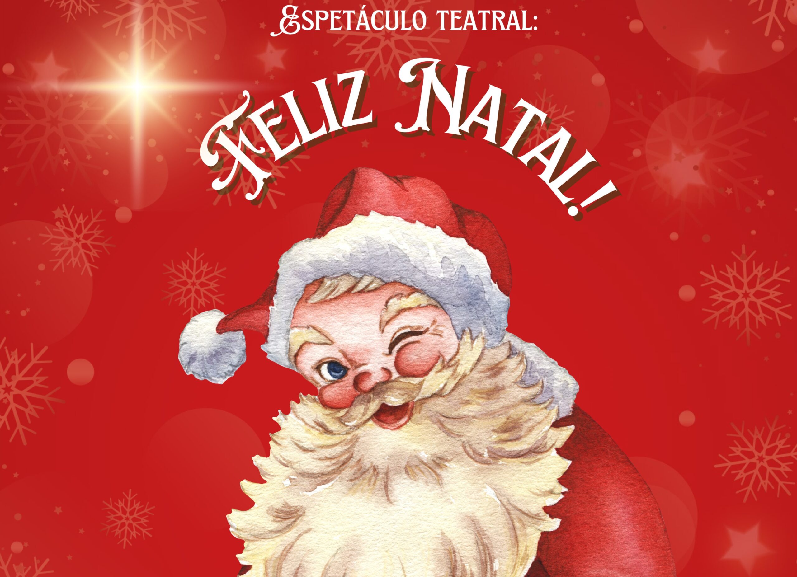 Espetáculo “Feliz Natal” encanta com história sobre o significado da data no Teatro Santana Shopping