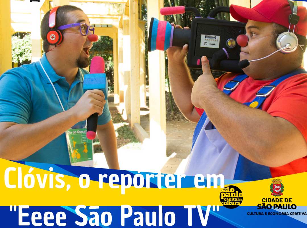 Projeto Biblioteca Viva traz espetáculo infantojuvenil “Eeee São Paulo TV”, às bibliotecas da região