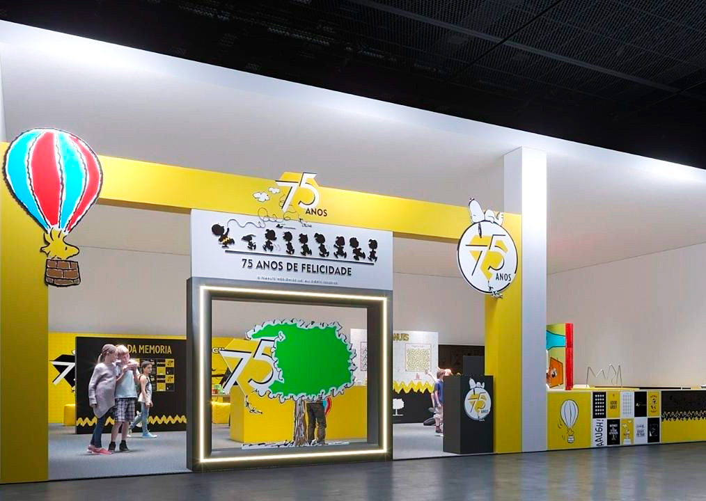 Evento no Shopping TriMais Places celebra os 75 anos dos Peanuts no Brasil
