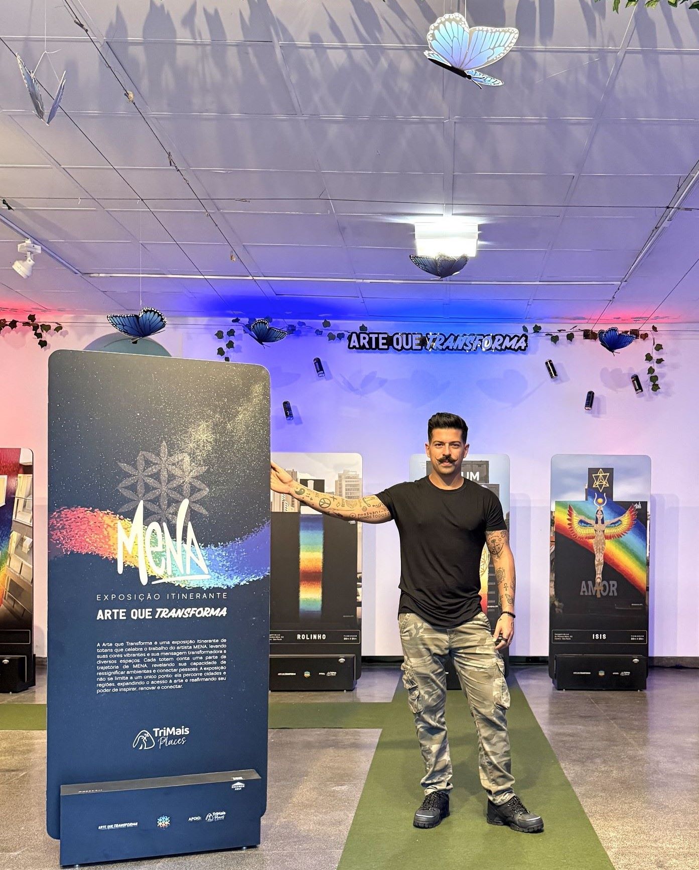 MENA leva exposição gratuita ‘Arte que Transforma’ ao Museu Florestal Octávio Vecchi, do Horto Florestal