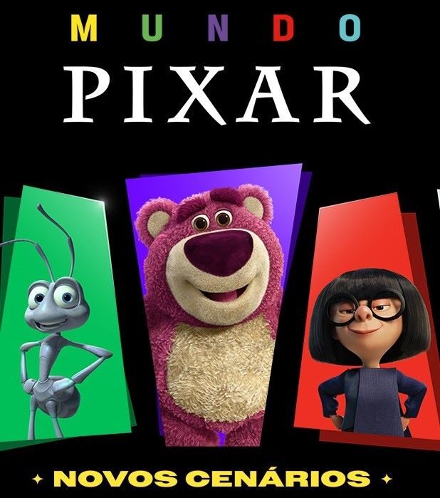 Mundo Pixar se prepara para a 2ª edição na capital, no Shopping Center Norte