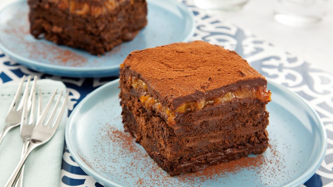 Pavê de chocolate amargo com damasco: receita fácil para quem ama sobremesas equilibradas