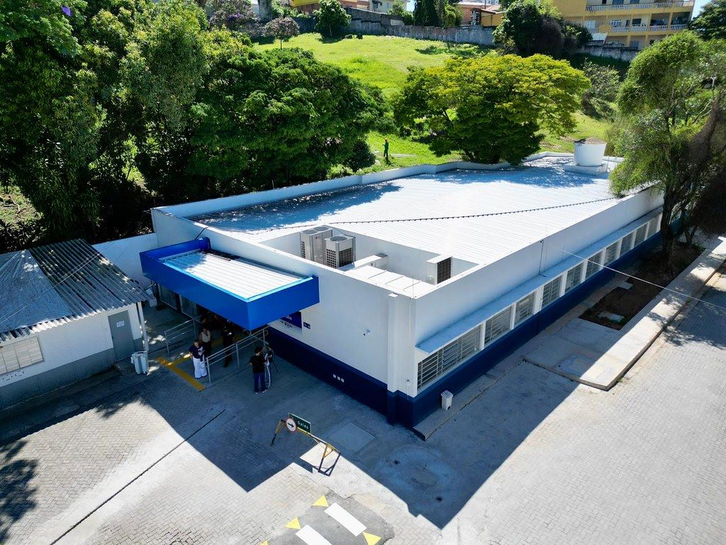 Fachada do novo Ambulatório de Especialidades de Pirituba na Zona Norte de São Paulo