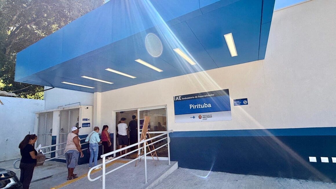 Prefeitura de São Paulo inaugura novo Ambulatório de Especialidades em Pirituba