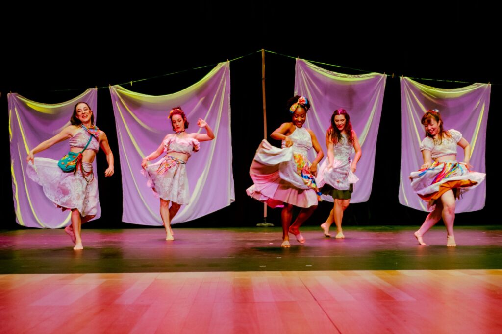 Espetáculo Rendas no Sesc Casa Verde na Zona Norte de São Paulo