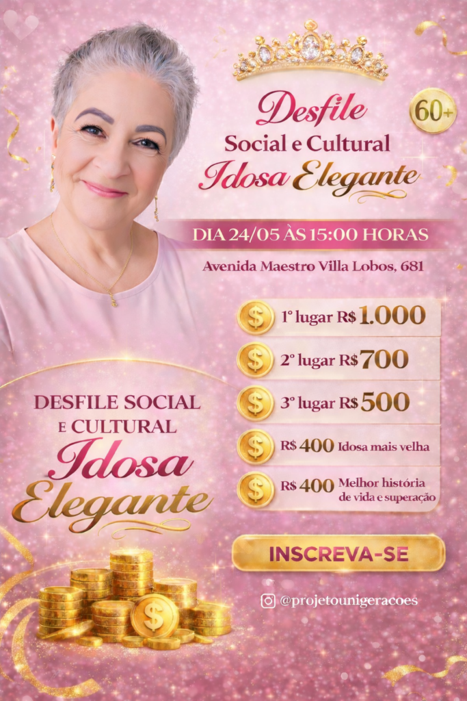 Elegante na Vila Gustavo Zona Norte São Paulo evento social para mulheres idosas