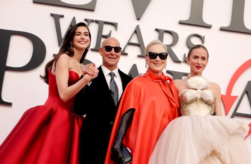 Atrizes chamam atenção pela aparência natural após 20 anos de “O Diabo Veste Prada”.