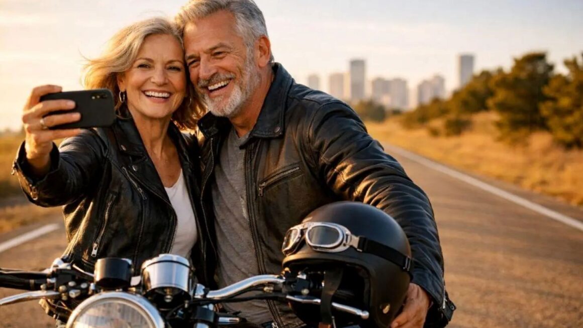 idosos ativos nas redes sociais representando a tendência NOLT de envelhecimento ativo