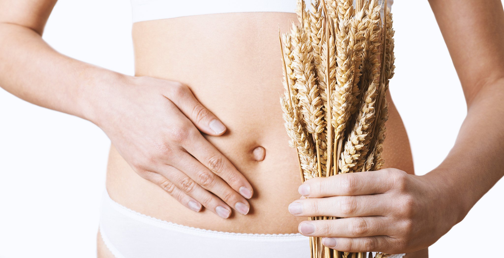Ilustração sobre doença celíaca e impactos no metabolismo e saúde intestinal