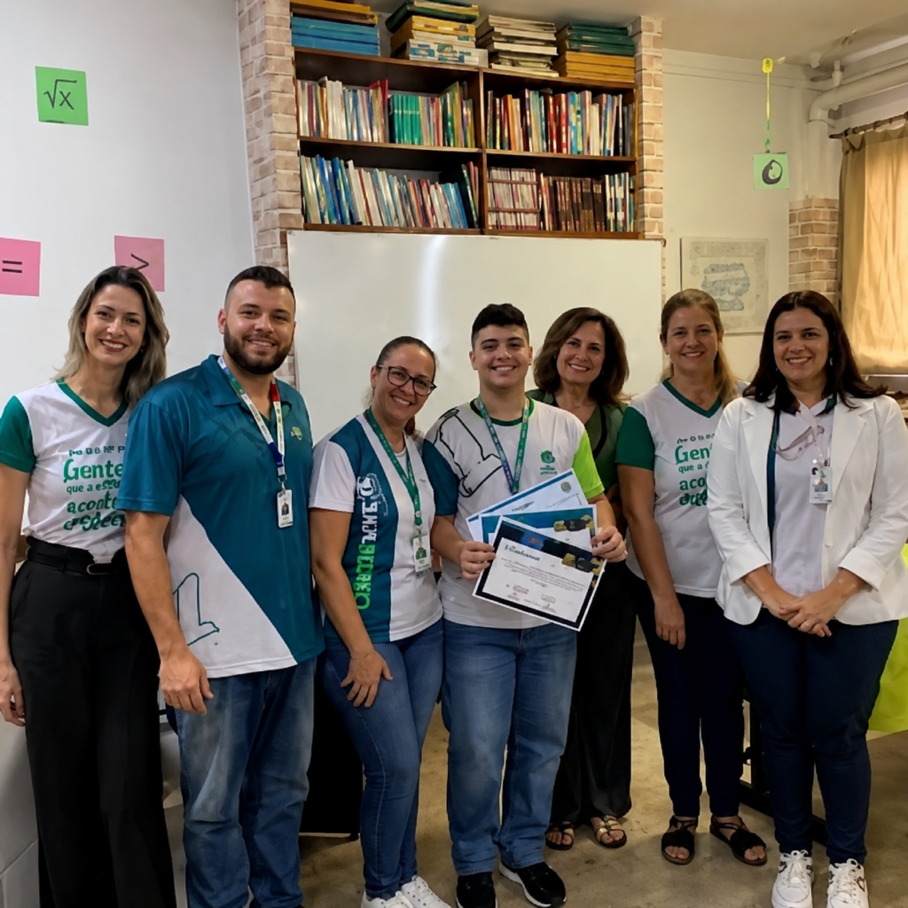 Escola da Zona Norte avança para Olimpíada de Matemática na Ásia