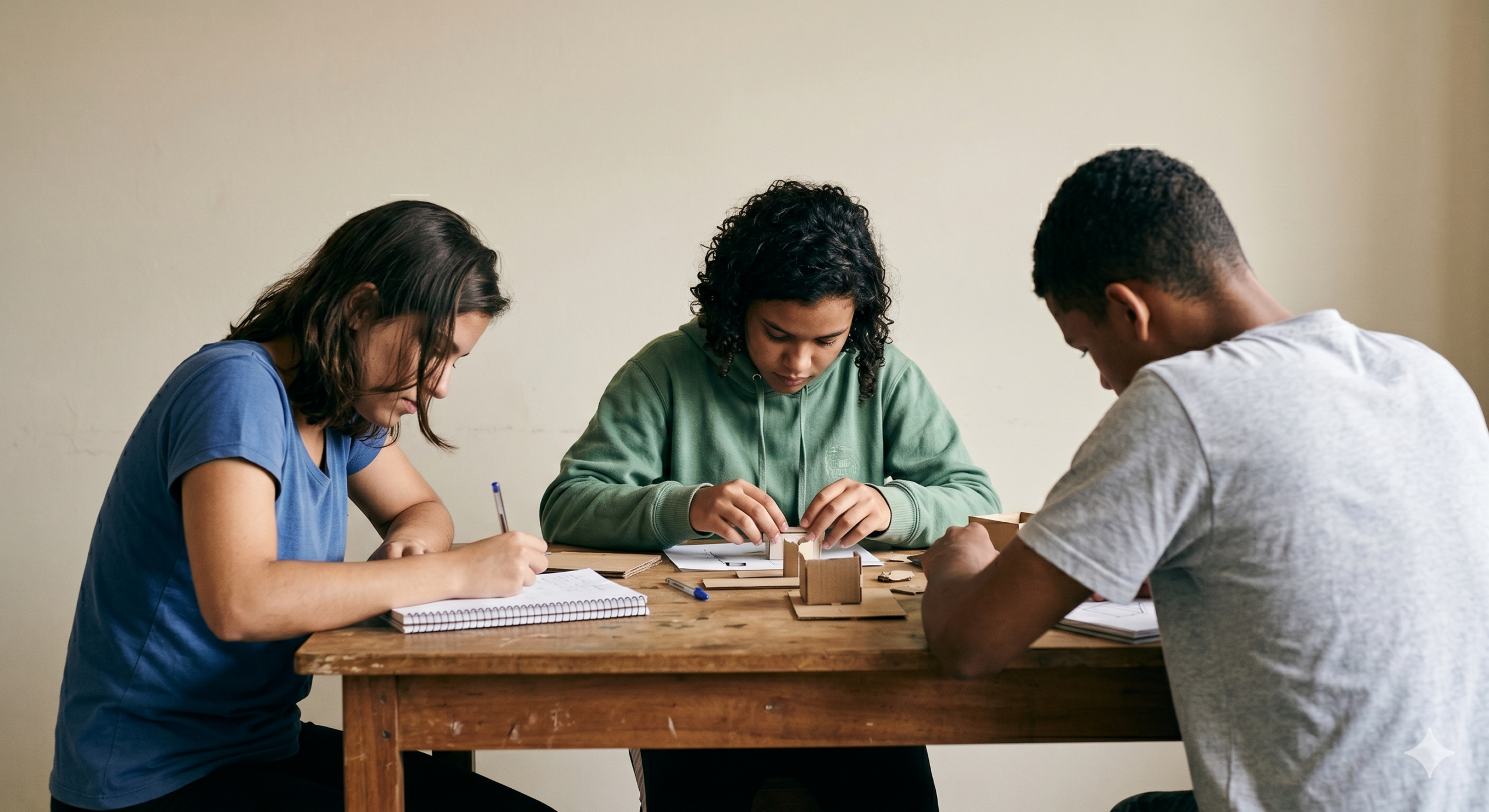 Jovens participando de programa de qualificação profissional gratuito em São Paulo