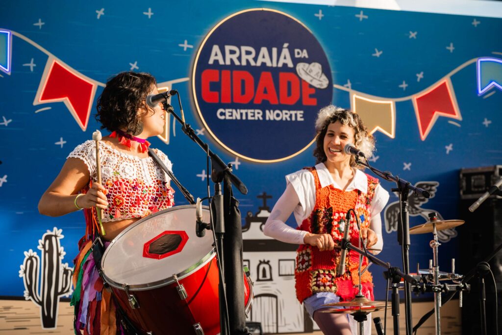 Arraiá da Cidade Center Norte reúne shows, comidas típicas e diversão na Zona Norte