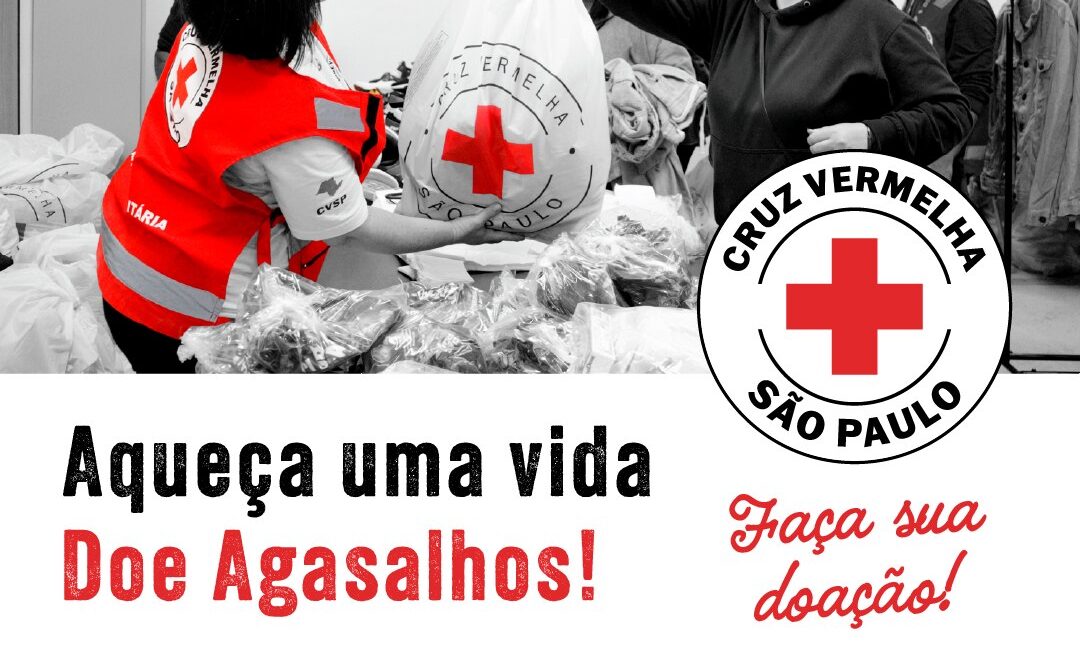 Campanha do Agasalho da Cruz Vermelha SP arrecada doações até agosto