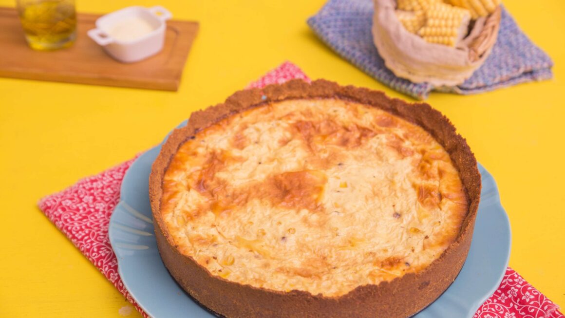 Festa Junina: Fortaleza ensina receita de torta de milho salgada para compartilhar no arraial