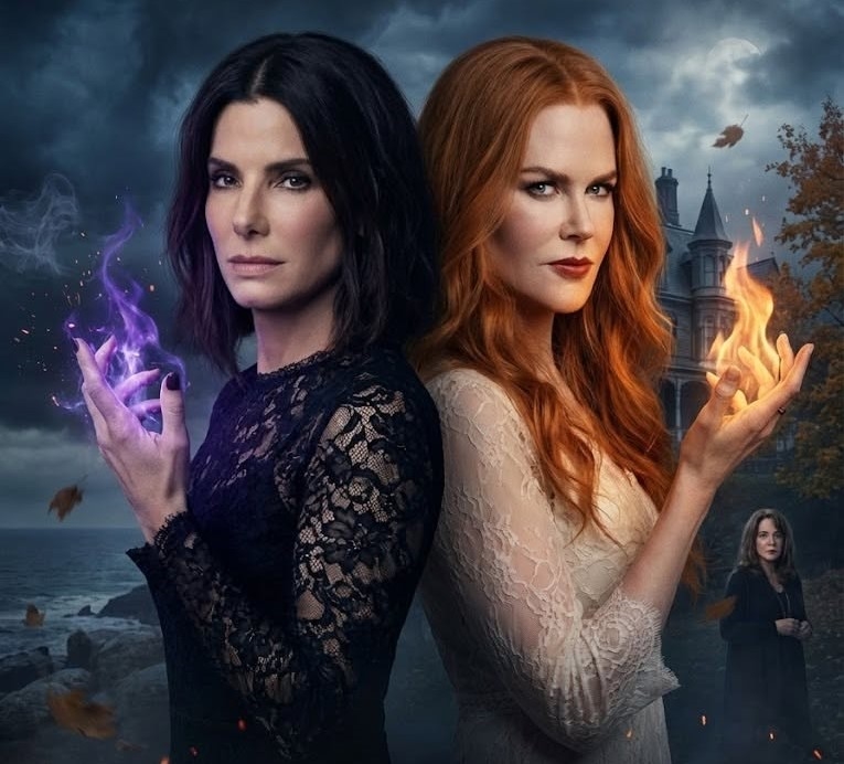 Sandra Bullock e Nicole Kidman estão de volta em trailer de ‘Da Magia à Sedução: Feitiço de Amor’