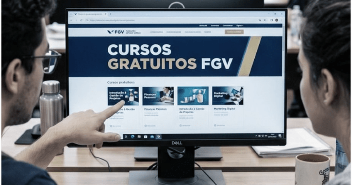 Plataforma da FGV reúne cursos gratuitos on-line de Marketing Analytics, UX e Comunicação Digital.