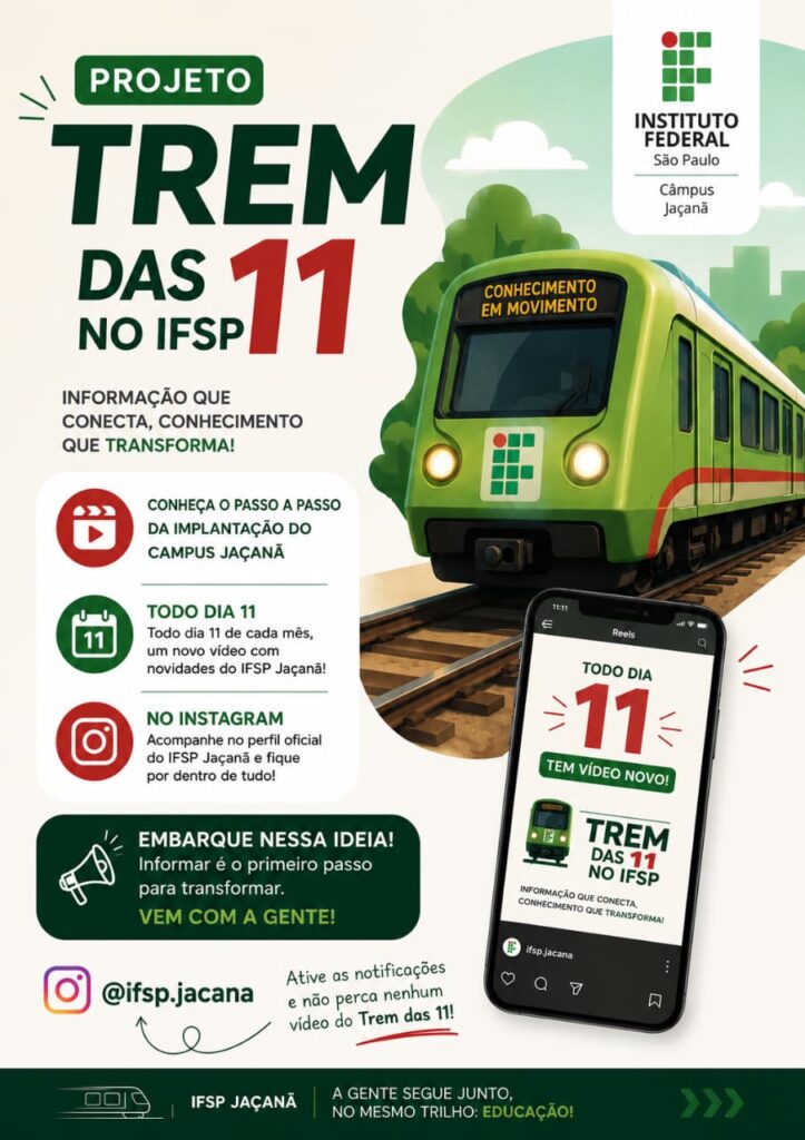 Diretora do IFSP Campus Jaçanã apresenta projeto Trem das 11 sobre a implantação da nova unidade na Zona Norte de São Paulo.