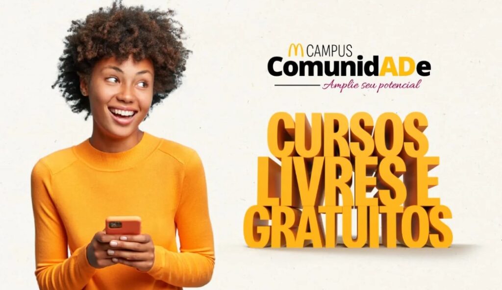McDonald’s oferece mais de 30 cursos gratuitos com certificado para impulsionar a carreira