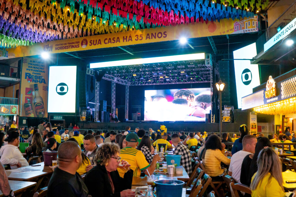 São João do CTN entra na reta final com telão para Brasil x Noruega