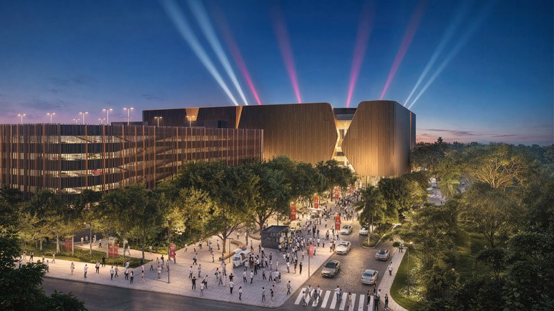 Projeto da Arena São Paulo na Cidade Center Norte, na Zona Norte de São Paulo.