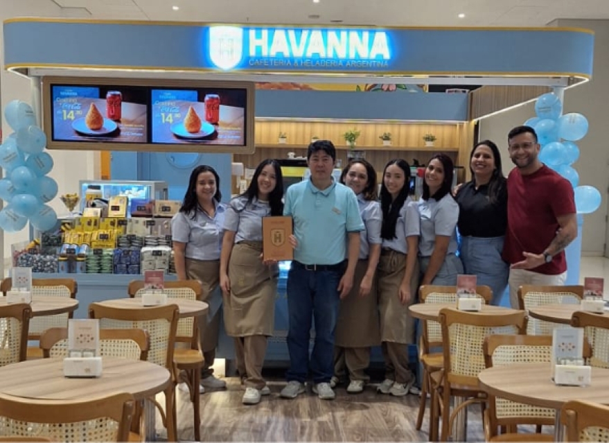 Havanna chega ao Tucuruvi com loja híbrida de cafeteria e heladeria