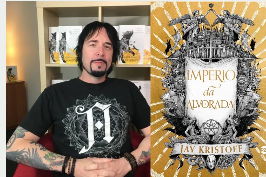Jay Kristoff participa da Bienal de SP com encerramento de Império do Vampiro
