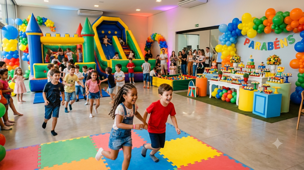 Kid Recanto Buffet domina a zona norte com 5 unidades para festas infantis