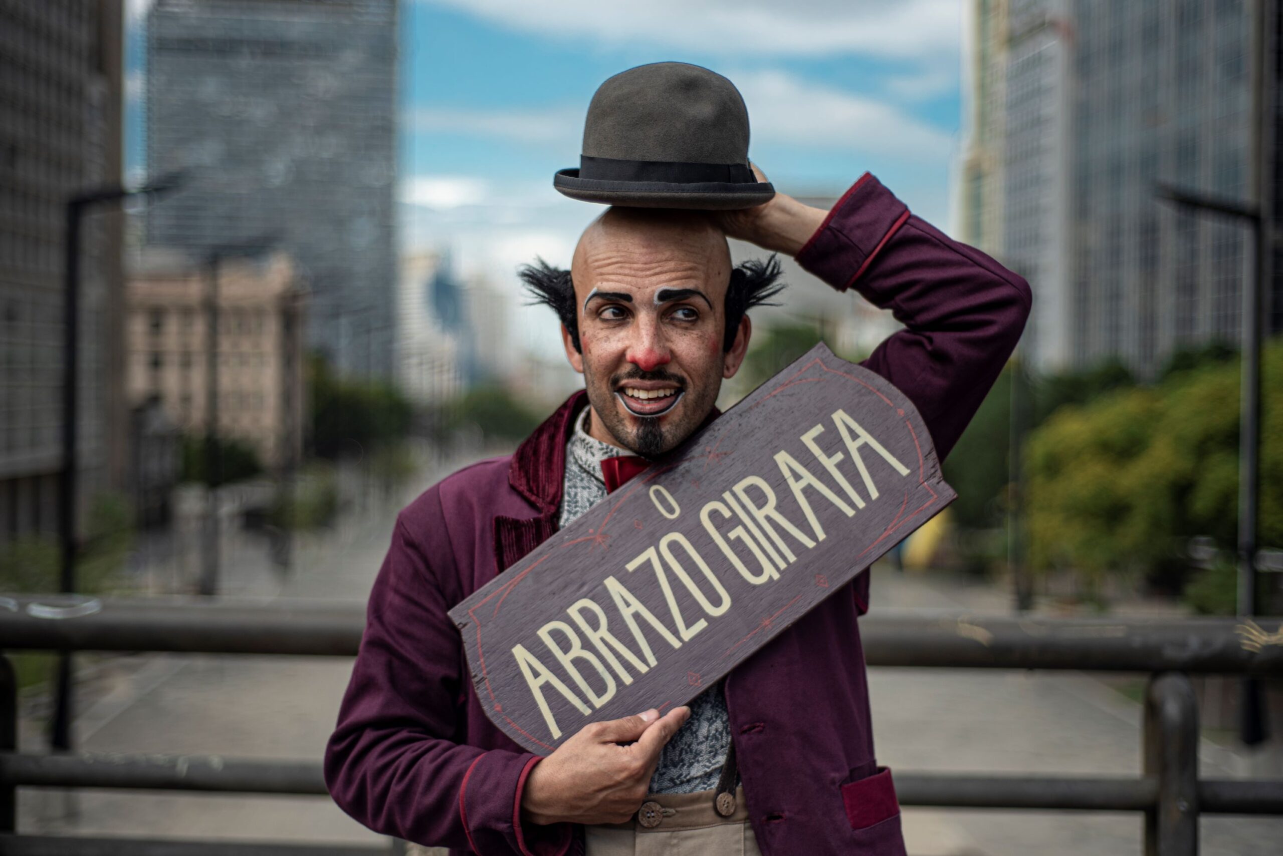 Espetáculo O Abrazo Girafa no Mundo do Circo SP, no Parque da Juventude