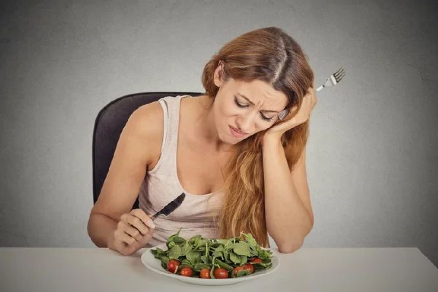 Alimentação saudável com frutas e vegetais relacionada à saúde mental e ao humor