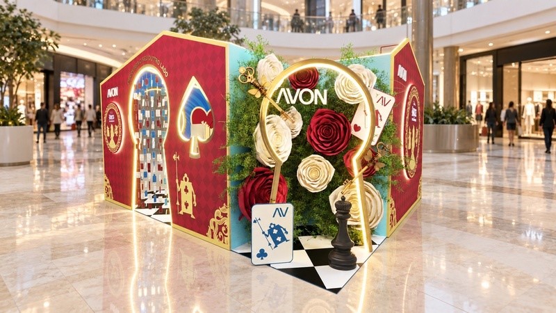 Casa de Alice da Avon reúne experiência inspirada na Disney no Shopping Center Norte