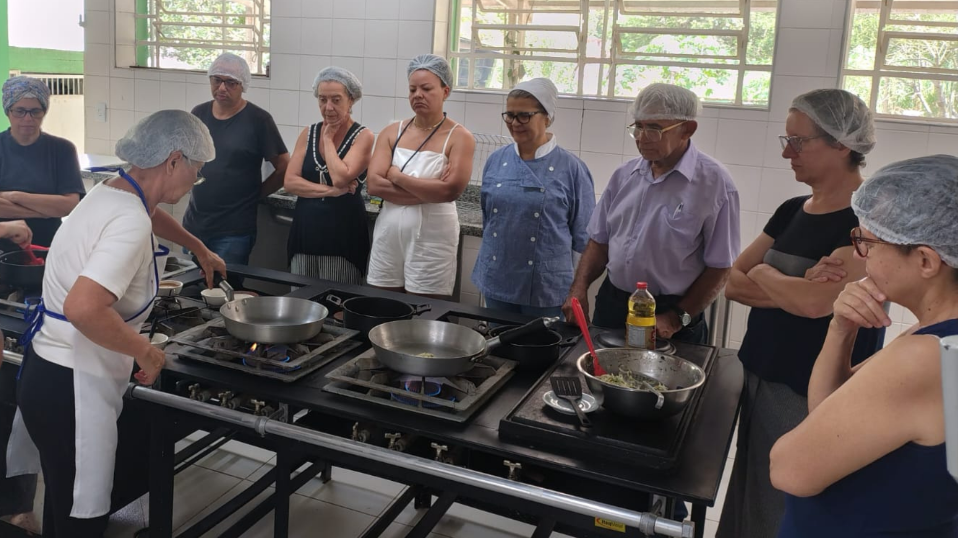 Oficinas gratuitas de culinária no CRESAN Vila Maria, na Zona Norte de São Paulo