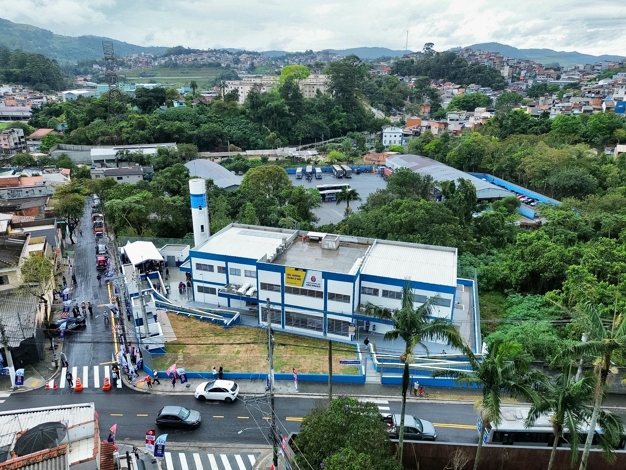 Inauguração da UBS Jardim Joana D’Arc durante Prefeitura Presente em Jaçanã, Zona Norte de São Paulo