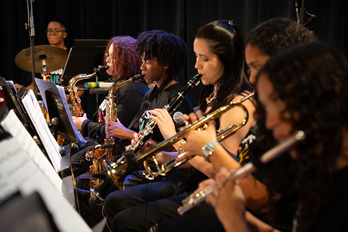 Projeto Guri apresenta Big Band e Regional de Choro na Biblioteca de São Paulo