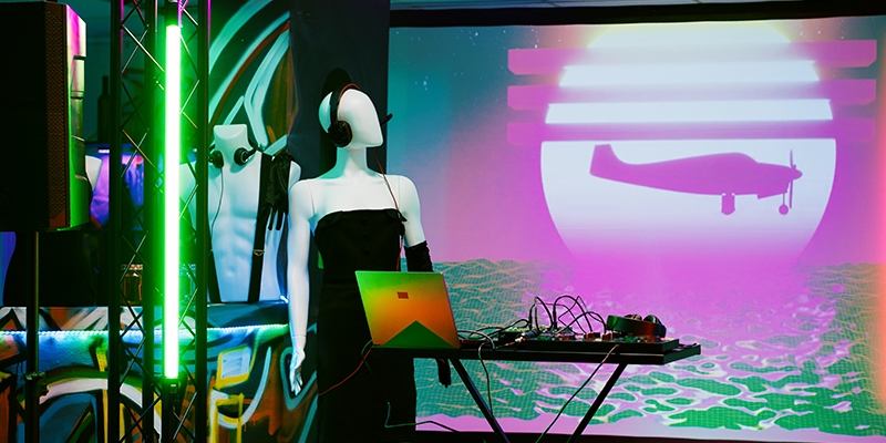 Curso de audiovisual e videomapping no Sesc Santana, na Zona Norte de São Paulo
