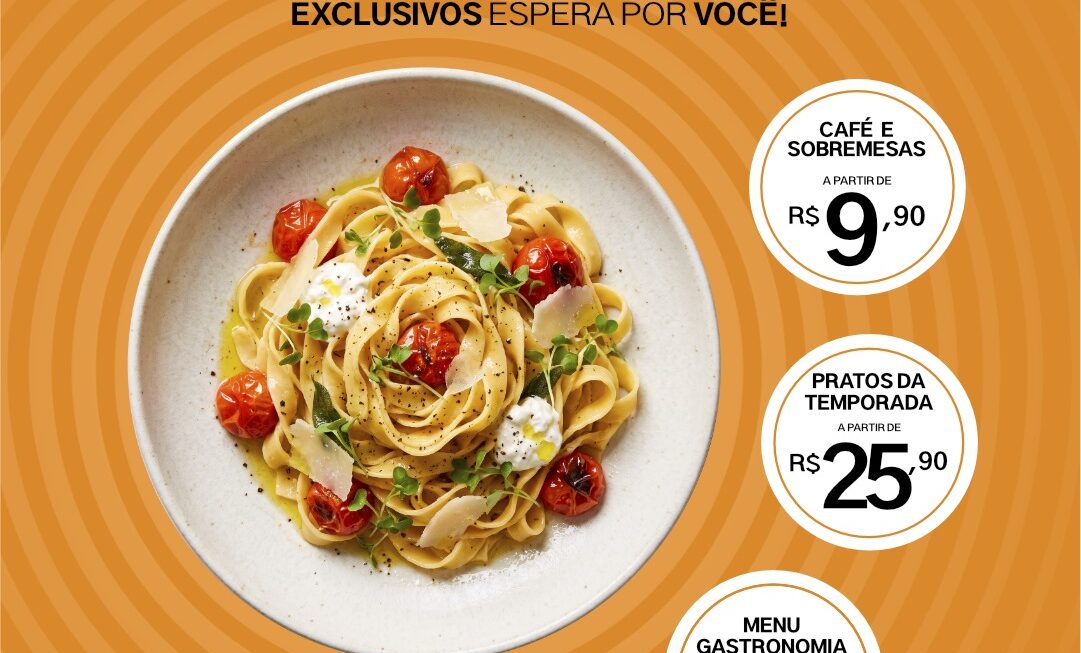 Temporada Gastrô do Shopping Metrô Tucuruvi reúne 35 pratos com preços especiais