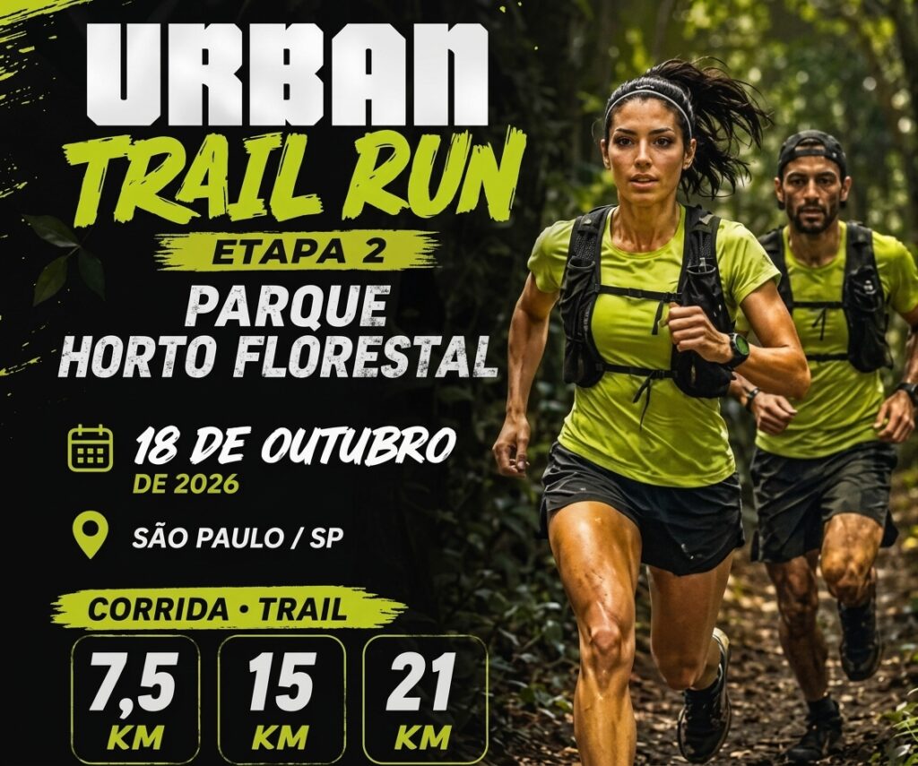 Urban Trail Run 2026 leva corrida de trilha ao Horto Florestal em outubro