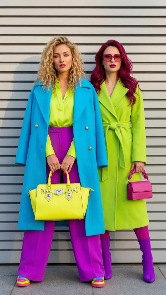 Tons intensos e combinações criativas renovam o guarda-roupa na primavera-verão.