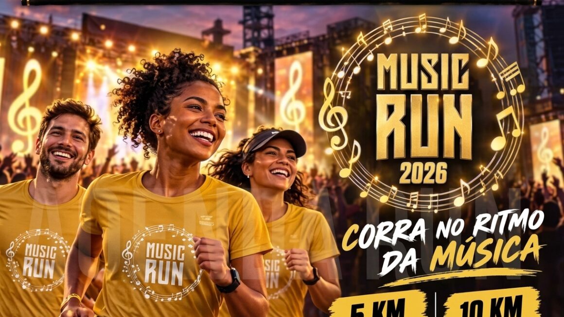 Campo de Marte recebe Music Run 2026 com corrida e música