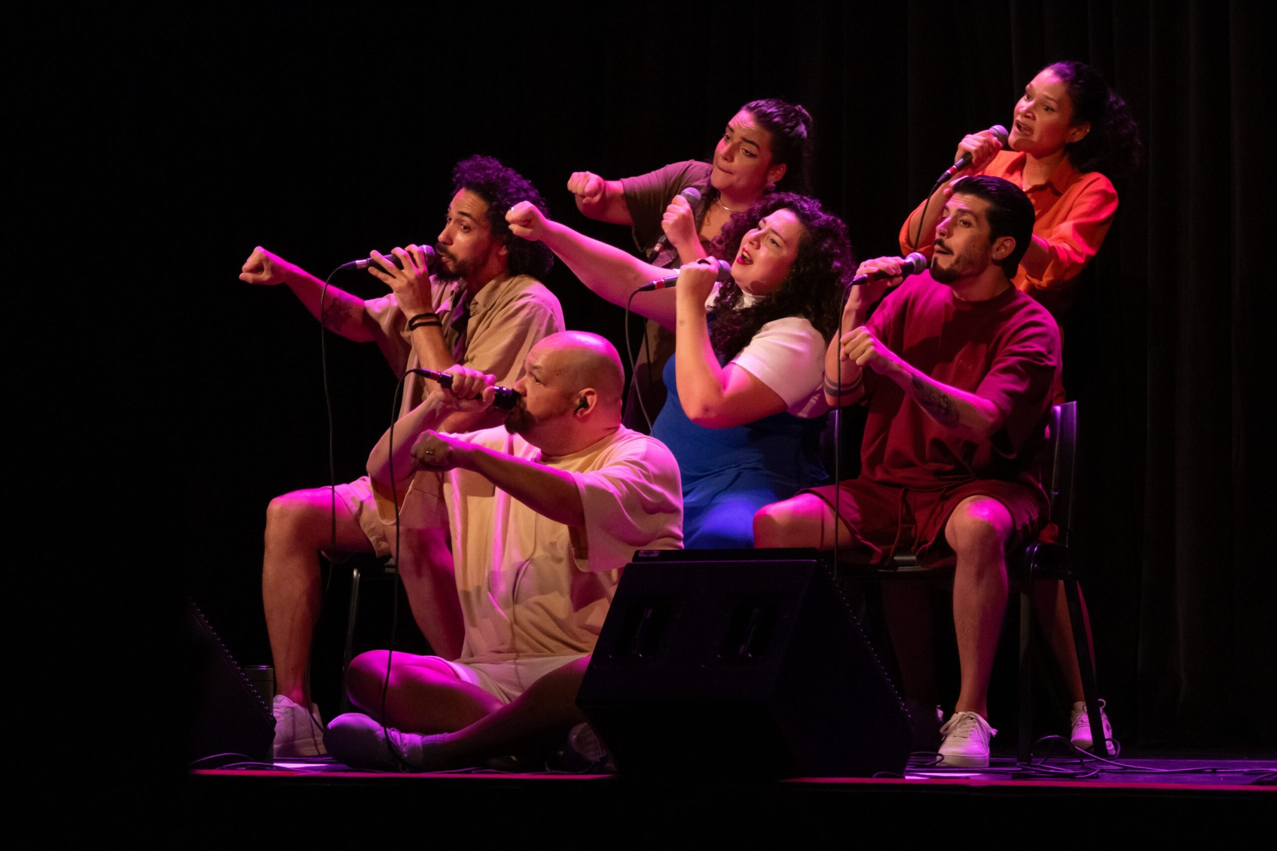 A Liga Dura apresenta show a cappella no Teatro Alfredo Mesquita, em Santana