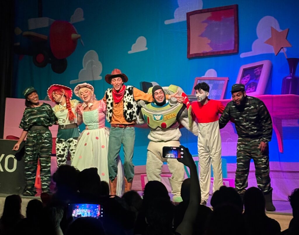 Teatro Infantil Patrulha Canina Toy Story Trimais