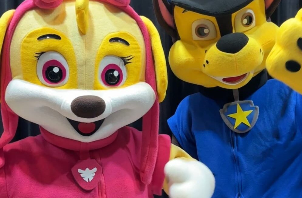 Programação de teatro infantil com Patrulha Canina e Toy Story no Shopping TriMais Places, no Tucuruvi.